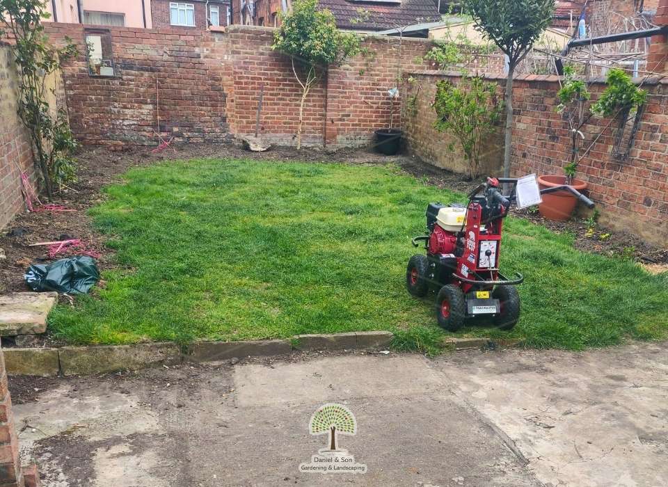 Garden design in Alexandra Road Bedford 